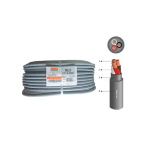 Cable vulcanizado 2x16 x 100 m indeco