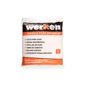 Masilla drywall bolsa 5kg werken